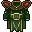 Armadura verde. Qual será o poder dessa armadura?